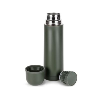 Термос Relaxika 101 (0,5 литра), хаки (без лого)-5