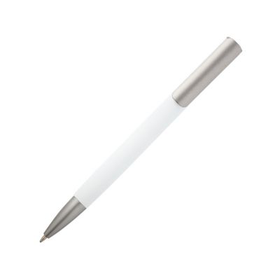 Ziguur шариковая ручка из переработанного алюминия - Белый (синие чернила)-0