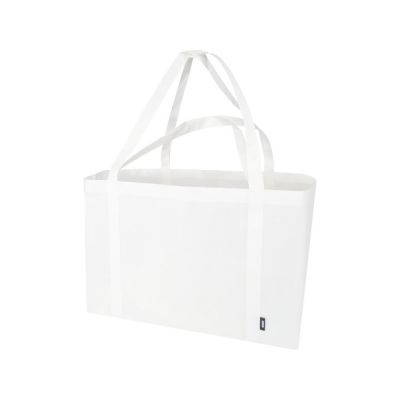 Jumbo эко-сумка очень большого размера из нетканого материала, объемом 65 л, белый-0