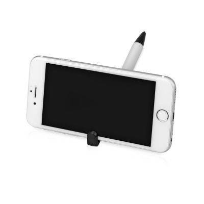 Ручка-подставка шариковая Кипер Металл, белый-1