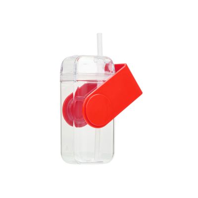 Бутылка для воды JUICY DRINK BOX, красный-1