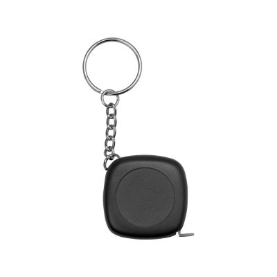 Брелок-рулетка 1м Block, черный-2