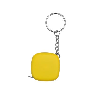 Брелок-рулетка 1м Block, желтый-3