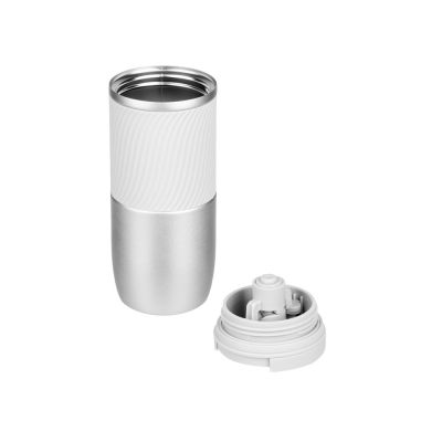 Герметичная вакуумная термокружка Pillar,550 мл, серебристый-1