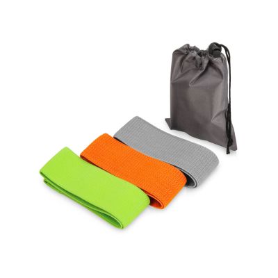 Набор тканевых фитнес резинок, 5см-0