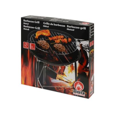 Угольный гриль на ножках Picnic, черный-2