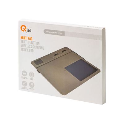 Многофункциональный коврик для мыши Multi Pad с беспроводной зарядкой и LCD экраном, 10 Вт, черный-14