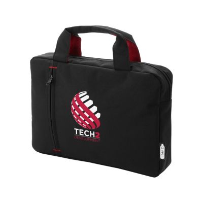 Detroit, сумка для конференций из переработанного РЕТ-пластика, черный-3