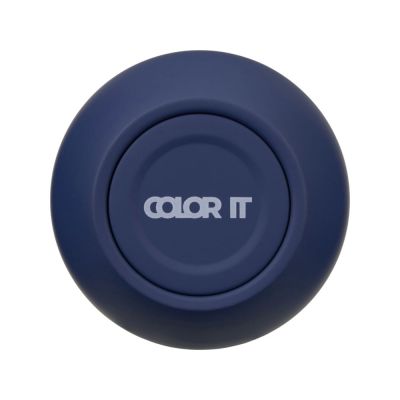 Термокружка Vacuum mug C1, soft touch, 370мл, темно-синий-4