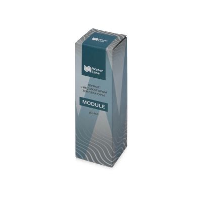 Термос с индикатором температуры Module, 360 мл, черный-8