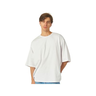 Футболка Berlin к/р оверсайз, 100% хлопок, 180гр, молочный-1