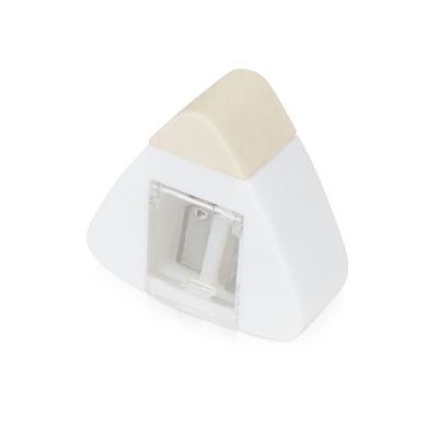 Точилка с ластиком Easy duo, белый-2