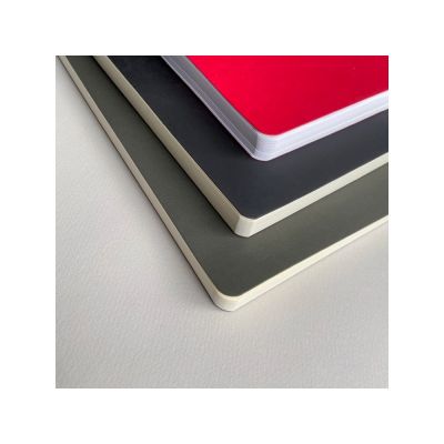 Скетчбук Sketch & Art в мягком переплете 140х210 мм, 100 л. бежевой бумаги 100 гр., красный-5