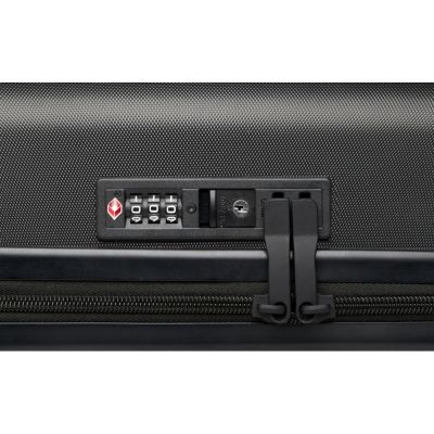 Чемодан на колесах Rover из материалов, переработанных согласно стандарту GRS, 40 л - Черный-5