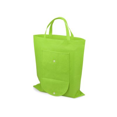 Складная сумка Plema из нетканого материала, лайм-1