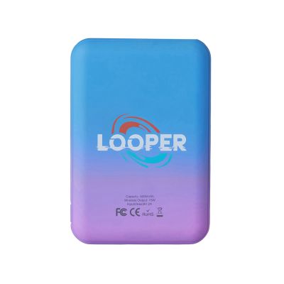 Беспроводное зарядное устройство с возможностью изготовления корпуса с градиентом по индивидуальному дизайну клиента-3