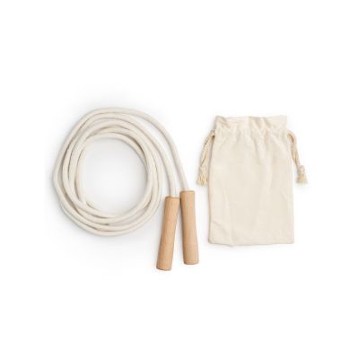 Скакалка REGINA из хлопка, бежевый-6