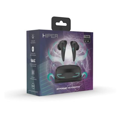 Беспроводные наушники HIPER TWS Mercury X14 (HTW-MX14) Bluetooth 5.1 гарнитура, Черный-7