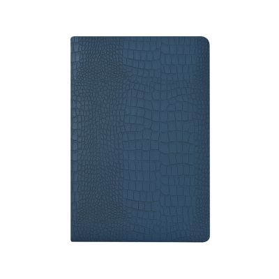 Ежедневник недатированный А5 Amazonia, синий с золотым обрезом-1