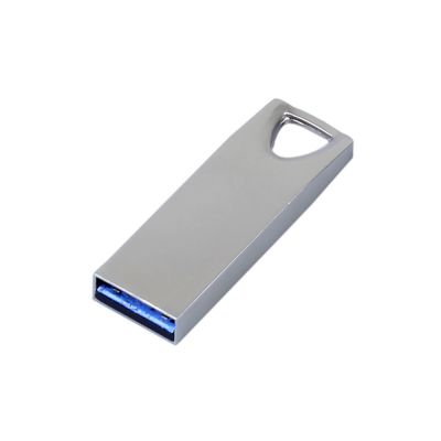 USB 3.0-флешка на 128 Гб с мини чипом, компактный дизайн, стильное отверстие для цепочки-1