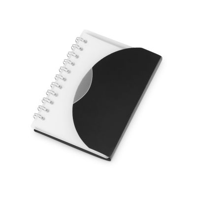 Блокнот А7 Note, черный-0