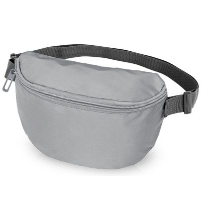 Светоотражающая сумка на пояс Reflector, серебристый-0