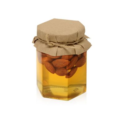 Сувенирный набор Мед с миндалем 250 гр-0