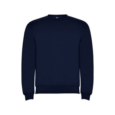 Свитшот с начесом Clasica унисекс, нэйви-0