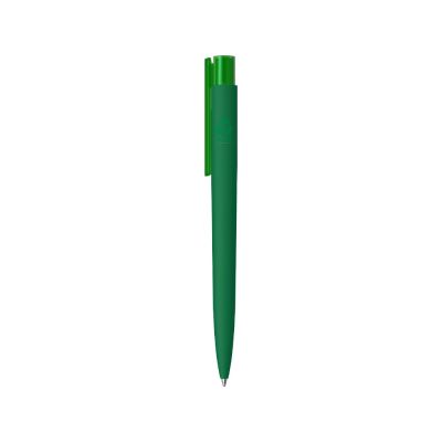 Шариковая ручка RECYCLED PET PEN PRO K transparent GUM soft-touch, зеленый-1