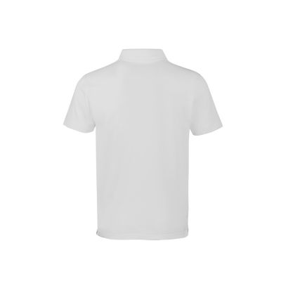 Поло с эластаном Chicago, 200гр пике, белый-7