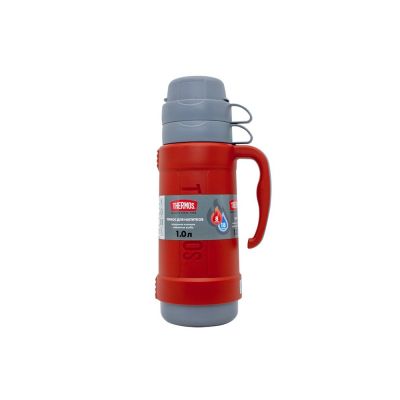 Термос со стеклянной колбой тм THERMOS PICNIC 40 Series Red 1,0L-0