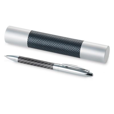 Ручка шариковая Winona в подарочной цилиндрической коробке, черные чернила-2