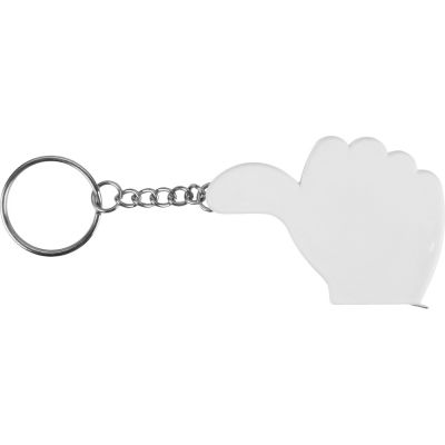 Брелок-рулетка, 1 м., белый-2