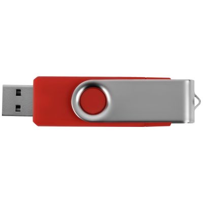 USB/micro USB-флешка 2.0 на 16 Гб Квебек OTG, красный-4