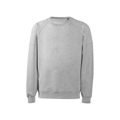 Свитшот оверсайз Paris, унисекс, серый меланж-2