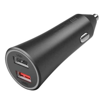 Устройство зарядное автомобильное Mi 37W Dual-Port Car Charger CC06ZM (GDS4147GL)-0