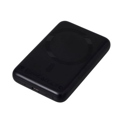 Магнитный внешний беспроводной аккумулятор Polarix, QC/PD, 10000 мАч, черный-2