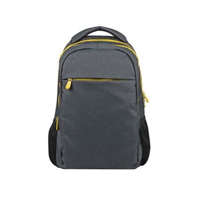 Рюкзак Metropolitan, серый с желтой молнией-3