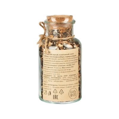 Сокочай чёрный Имбирь, Корица и Мёд Стекло 80г-4