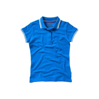 Рубашка поло Deuce женская, небесно-голубой-2