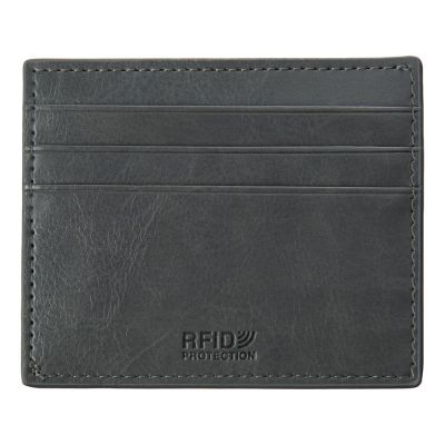 Картхолдер для 6 пластиковых карт с RFID-защитой Fabrizio, серый-4