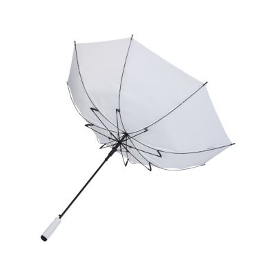 Зонт трость 23 Niel из переработанного ПЭТ-пластика, полуавтомат - Белый-2