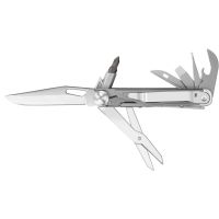 Нож-мультитул Rocktol 12 в 1 с титановыми ручками, серый