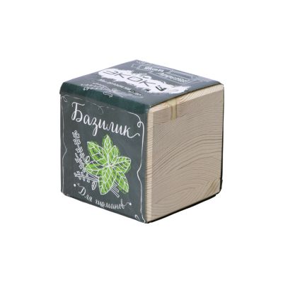 Набор для выращивания Экокуб Classic Базилик-1