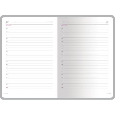 Ежедневник недатированный А4 Velvet, темно-синий navy-1