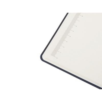 Блокнот А5 в гибкой обложке Chaplin, синий-8