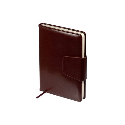 Ежедневник А5 недатированный Prestige, темно-коричневый-0