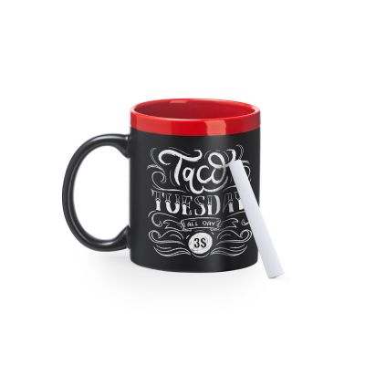 Кружка PALTA, 350 мл, черный/красный-2