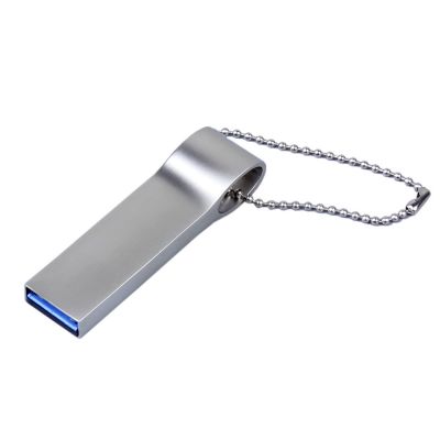 USB 2.0-флешка на 128 Гб с мини чипом, компактный дизайн, боковое отверстие для цепочки-0
