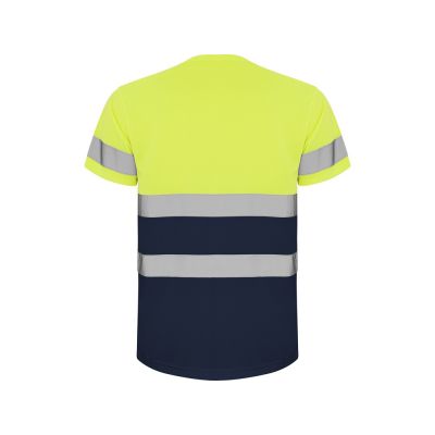 Футболка Delta мужская, нэйви/неоновый желтый-1